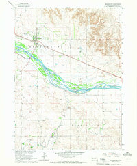 Download a high-resolution, GPS-compatible USGS topo map for Broadwater, NE (1967 edition)