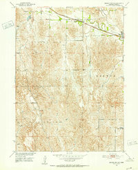 Download a high-resolution, GPS-compatible USGS topo map for Broken Bow SE, NE (1952 edition)