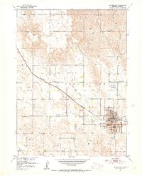 Download a high-resolution, GPS-compatible USGS topo map for Broken Bow, NE (1952 edition)