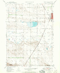 1947 Map of Alliance, NE, 1970 Print