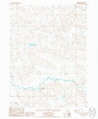 Download a high-resolution, GPS-compatible USGS topo map for Brownlee, NE (1986 edition)