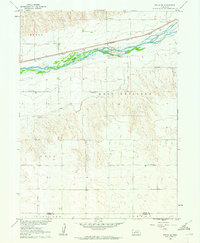 Download a high-resolution, GPS-compatible USGS topo map for Brule SE, NE (1963 edition)