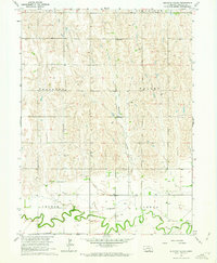 Download a high-resolution, GPS-compatible USGS topo map for Buckeye Valley, NE (1964 edition)