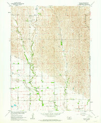 Download a high-resolution, GPS-compatible USGS topo map for Buffalo, NE (1964 edition)
