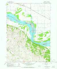 Download a high-resolution, GPS-compatible USGS topo map for Burbank, NE (1966 edition)