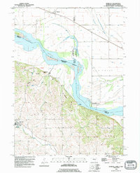Download a high-resolution, GPS-compatible USGS topo map for Burbank, NE (1995 edition)