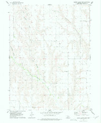preview thumbnail of historical topo map of Hayes County, NE in 1973