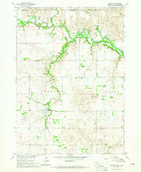 Download a high-resolution, GPS-compatible USGS topo map for Burton, NE (1965 edition)