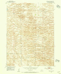 1952 Map of Garfield County, NE, 1954 Print