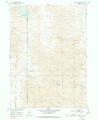 1952 Map of Garfield County, NE, 1978 Print