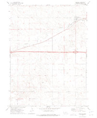 Download a high-resolution, GPS-compatible USGS topo map for Bushnell, NE (1975 edition)