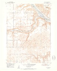 Download a high-resolution, GPS-compatible USGS topo map for Butte SW, NE (1951 edition)