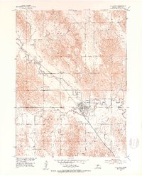 Download a high-resolution, GPS-compatible USGS topo map for Callaway, NE (1953 edition)