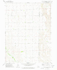 preview thumbnail of historical topo map of Hayes County, NE in 1973