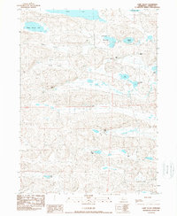 Download a high-resolution, GPS-compatible USGS topo map for Camp Valley, NE (1989 edition)
