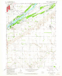 Download a high-resolution, GPS-compatible USGS topo map for Central City East, NE (1964 edition)