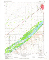 Download a high-resolution, GPS-compatible USGS topo map for Central City West, NE (1963 edition)