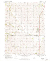 Download a high-resolution, GPS-compatible USGS topo map for Ceresco, NE (1971 edition)