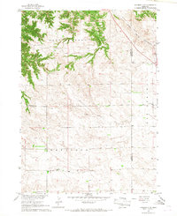 preview thumbnail of historical topo map of Dawes County, NE in 1966