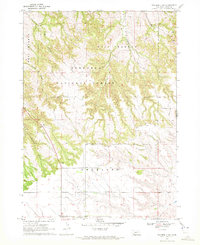 preview thumbnail of historical topo map of Dawes County, NE in 1970