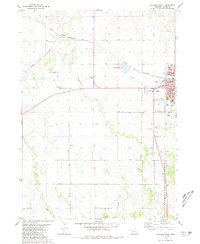 1980 Map of Chadron West, 1981 Print