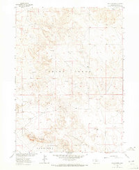 Download a high-resolution, GPS-compatible USGS topo map for Chalk Buttes, NE (1965 edition)