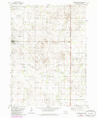 Download a high-resolution, GPS-compatible USGS topo map for Chambers East, NE (1986 edition)