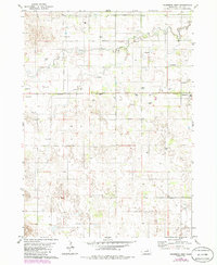 Download a high-resolution, GPS-compatible USGS topo map for Chambers West, NE (1986 edition)