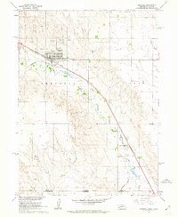 preview thumbnail of historical topo map of Chappell, NE in 1961