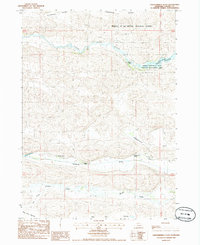 Download a high-resolution, GPS-compatible USGS topo map for Chesterfield Flats, NE (1985 edition)