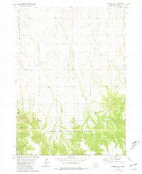 Download a high-resolution, GPS-compatible USGS topo map for Chimney Butte, NE (1981 edition)