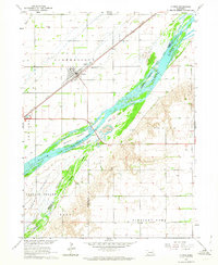 Download a high-resolution, GPS-compatible USGS topo map for Clarks, NE (1964 edition)