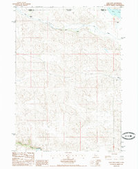 Download a high-resolution, GPS-compatible USGS topo map for Cody West, NE (1985 edition)