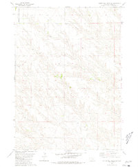 Download a high-resolution, GPS-compatible USGS topo map for Coffee Mill Butte SE, NE (1981 edition)