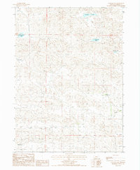 Download a high-resolution, GPS-compatible USGS topo map for Coleman Lake, NE (1987 edition)