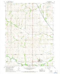 Download a high-resolution, GPS-compatible USGS topo map for Cook, NE (1968 edition)