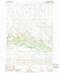 Download a high-resolution, GPS-compatible USGS topo map for Cooper Canyon, NE (1985 edition)
