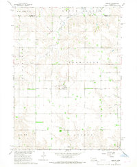 Download a high-resolution, GPS-compatible USGS topo map for Cornlea, NE (1968 edition)