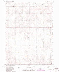 Download a high-resolution, GPS-compatible USGS topo map for Cornlea, NE (1985 edition)