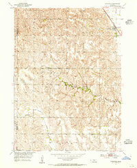 Download a high-resolution, GPS-compatible USGS topo map for Cotesfield, NE (1955 edition)