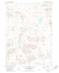 Download a high-resolution, GPS-compatible USGS topo map for Cottonwood Lake, NE (1982 edition)