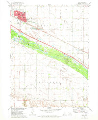 Download a high-resolution, GPS-compatible USGS topo map for Cozad, NE (1973 edition)