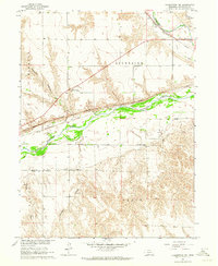 preview thumbnail of historical topo map of Hitchcock County, NE in 1962