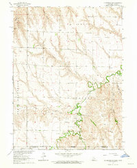 Download a high-resolution, GPS-compatible USGS topo map for Culbertson SW, NE (1964 edition)