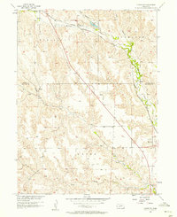 Download a high-resolution, GPS-compatible USGS topo map for Curtis NW, NE (1957 edition)