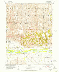Download a high-resolution, GPS-compatible USGS topo map for Cushing, NE (1956 edition)
