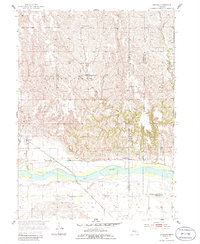 Download a high-resolution, GPS-compatible USGS topo map for Cushing, NE (1986 edition)