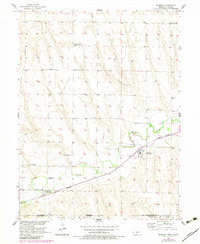 preview thumbnail of historical topo map of Danbury, NE in 1957