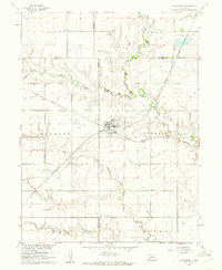 Download a high-resolution, GPS-compatible USGS topo map for Davenport, NE (1961 edition)