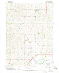 Download a high-resolution, GPS-compatible USGS topo map for Davey, NE (1966 edition)